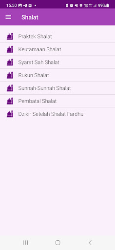 Panduan Praktis Sholat Screen 2