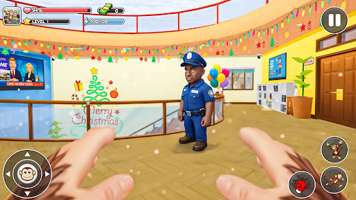 Monkey Student: School Chaos screenshot 4