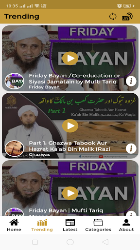 Mufti Tariq Masood Lectures