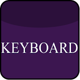 Violet Glass Keyboard Skin icon