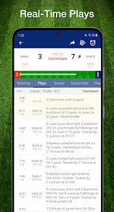 Scores App: NFL Football 2022 Screenshot