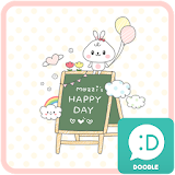 모찌(happy day) 카카오톡 테마 icon