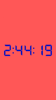 The Digital Clock screenshot 2