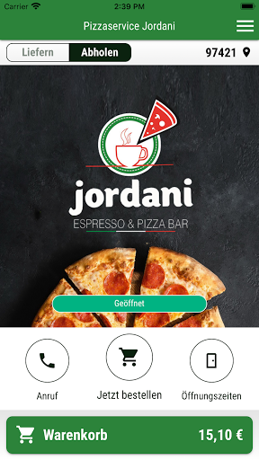 Pizzaservice Jordani