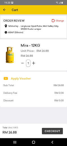 Click MyGas Screen 3