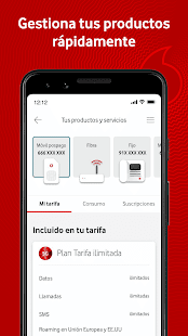 Mi Vodafone Screenshot