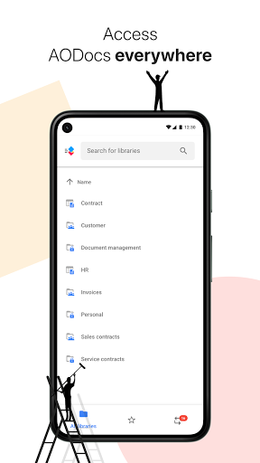 Android application AODocs screenshort