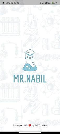 Android application نبيل الميرى في الكيمياء screenshort