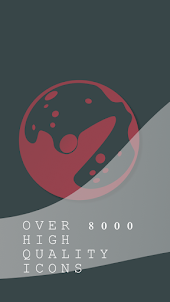 Mars - Red Icon Pack