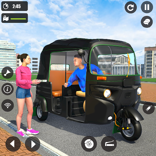 TukTuk Auto Rickshaw Games 3D