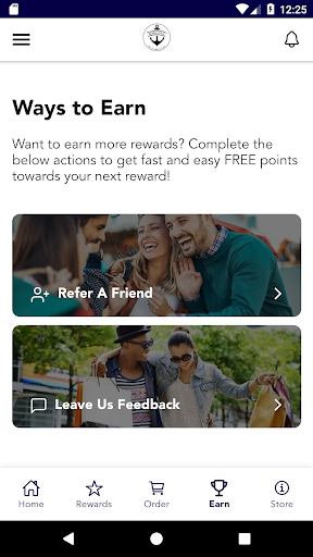 Android application Boba Lova Rewards screenshort