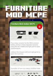 Furniture Mod Addon MCPE