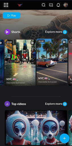 Android application BFree TV screenshort