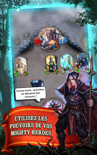 Code Triche Mighty Heroes: Multiplayer PvP Card Battles APK MOD (Astuce) screenshots 4