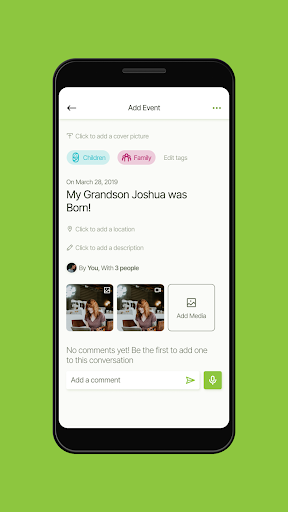 shareMYstories Screen 2