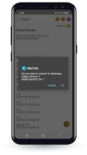 BluChat - Bluetooth Chat - Transfer - QR, Bar Code