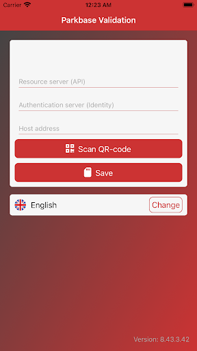 Parkbase - Validation