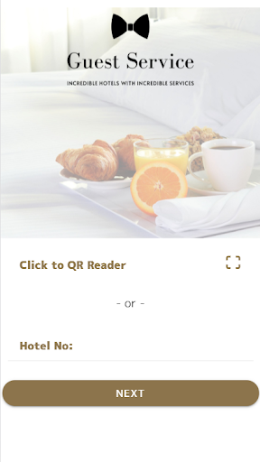 Android application Guest Service screenshort