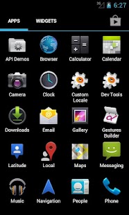 Holo Launcher for ICS Tangkapan layar