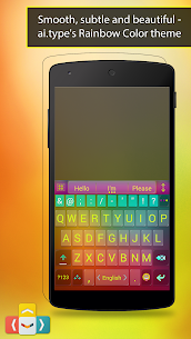 ai.type Rainbow Color Keyboard APK (Paid) 1