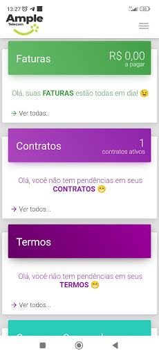 Ample - Central do Assinante Screen 2