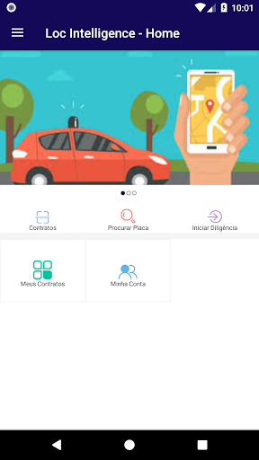 Android application Loc Intelligence screenshort
