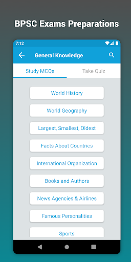 BPSC Exams Preparations Screen 2
