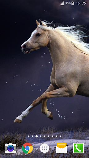 Android application Horse Live Wallpaper screenshort