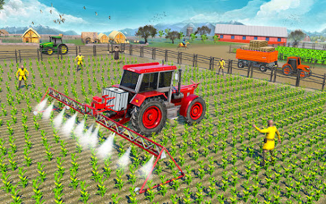 Mega Tractor Driving Simulator apkpoly screenshots 10