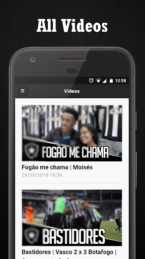 Botafogo News Screen 2