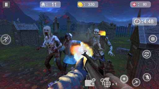 Code Triche Zombie Dead Target Shooting Games -Jeux de zombies APK MOD (Astuce) 4