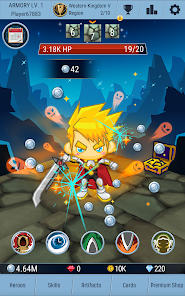 Imágen 23 Tap Adventure Hero: Clicker 3D android