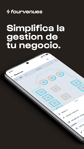 Android application Fourvenues Pro screenshort