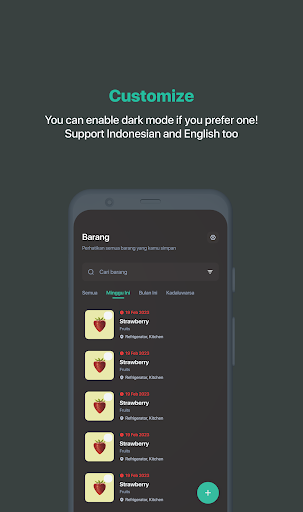 Android application Traxpired screenshort