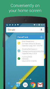 ParcelTrack - Package Tracker Screenshot