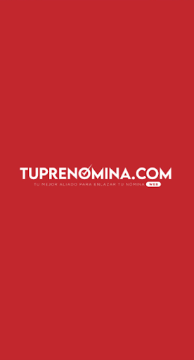 Android application TuPreNómina screenshort