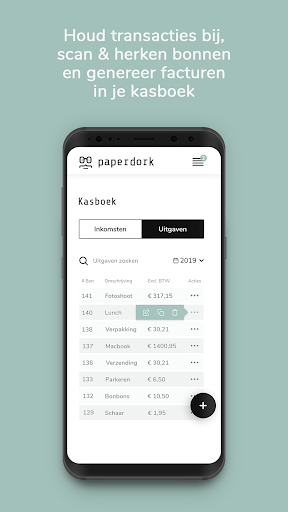 Paperdork | ZZP boekhouding Screen 2