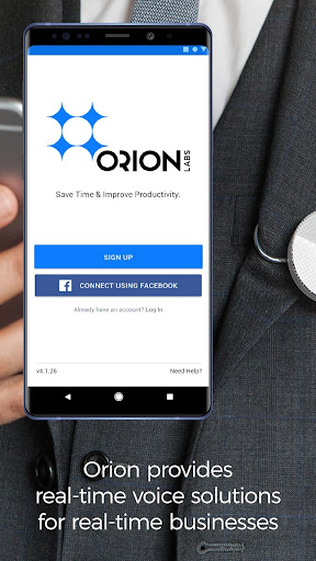 Android application Orion Push to Talk screenshort