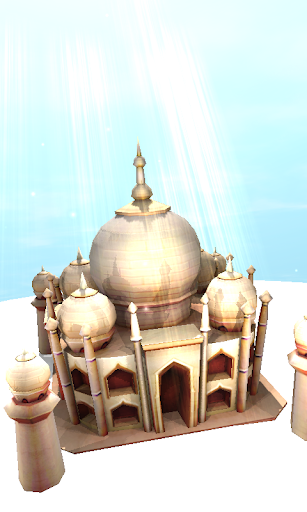 India Taj Mahal 3D