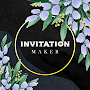 Invitation Card Maker Design