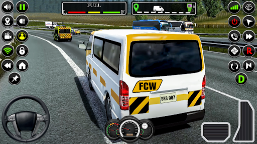 Van Simulator Minibus Games 2