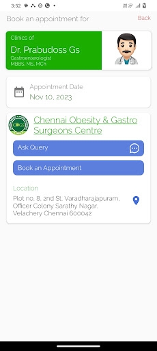 Dr Prabudoss Healthcare Screen 2