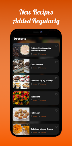 Paragis Kitchen - Food Guide Screen 3