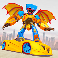Poppy Dino War Robot Transform