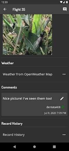 AntNupTracker Screen 2