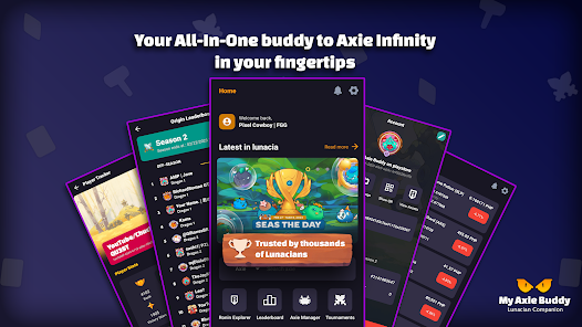 Screenshot 1 My Axie Buddy - Companion App android
