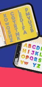 English Letters Fridge