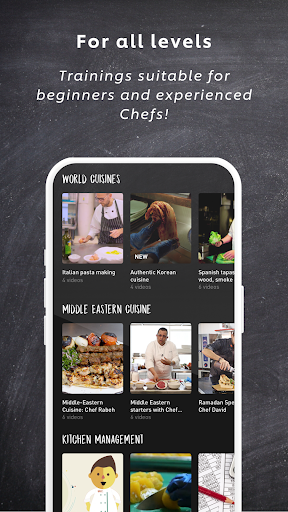 UFS Academy Culinary Training Screen 3