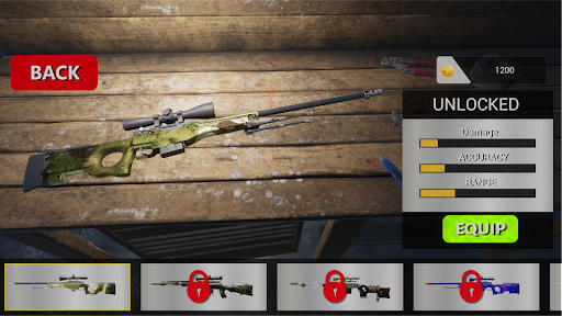 Android application Agent Sniper 47 Jeux de tir screenshort