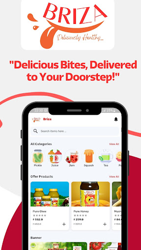 Android application BRIZA screenshort
